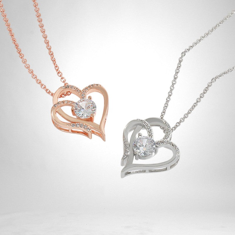 DOUBLE LOVE Necklace - Valentine's Day