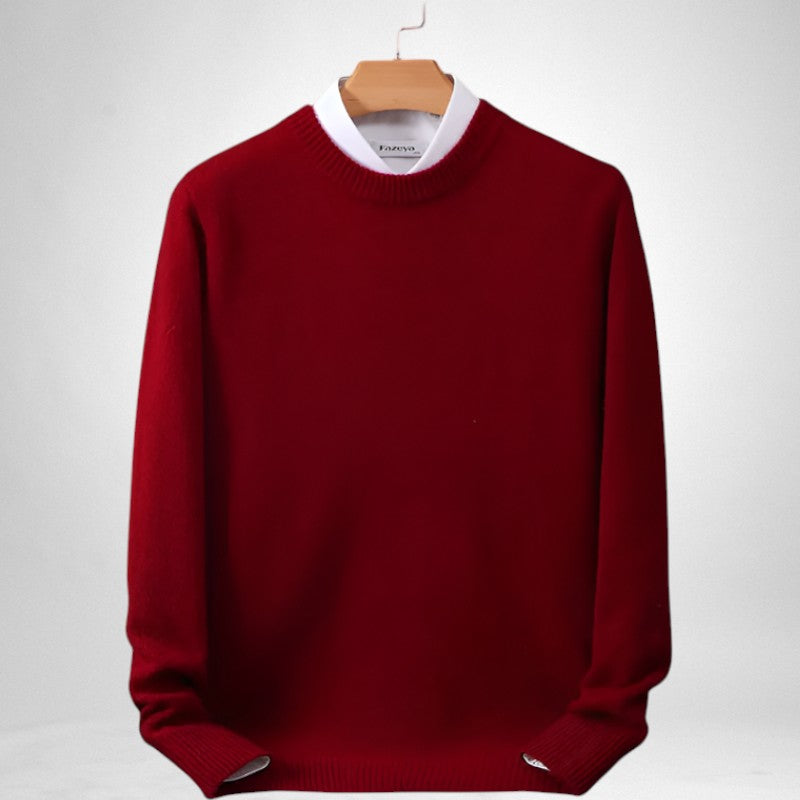 Classic Knitted Sweater - Men