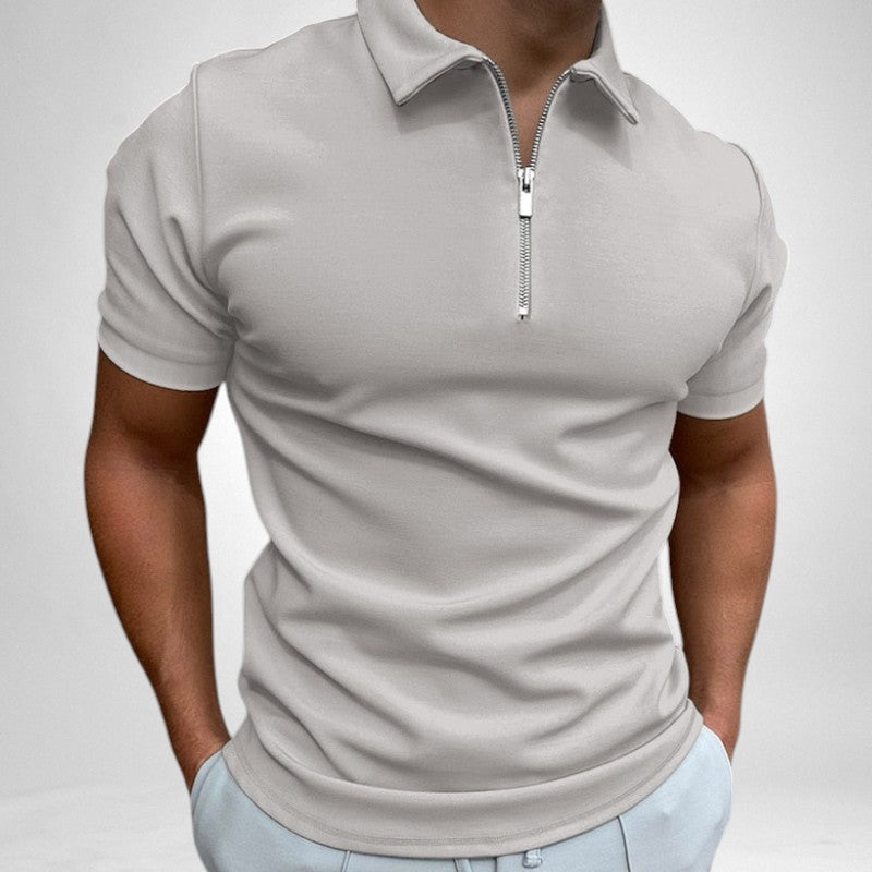 Zip-Up Polo - heren