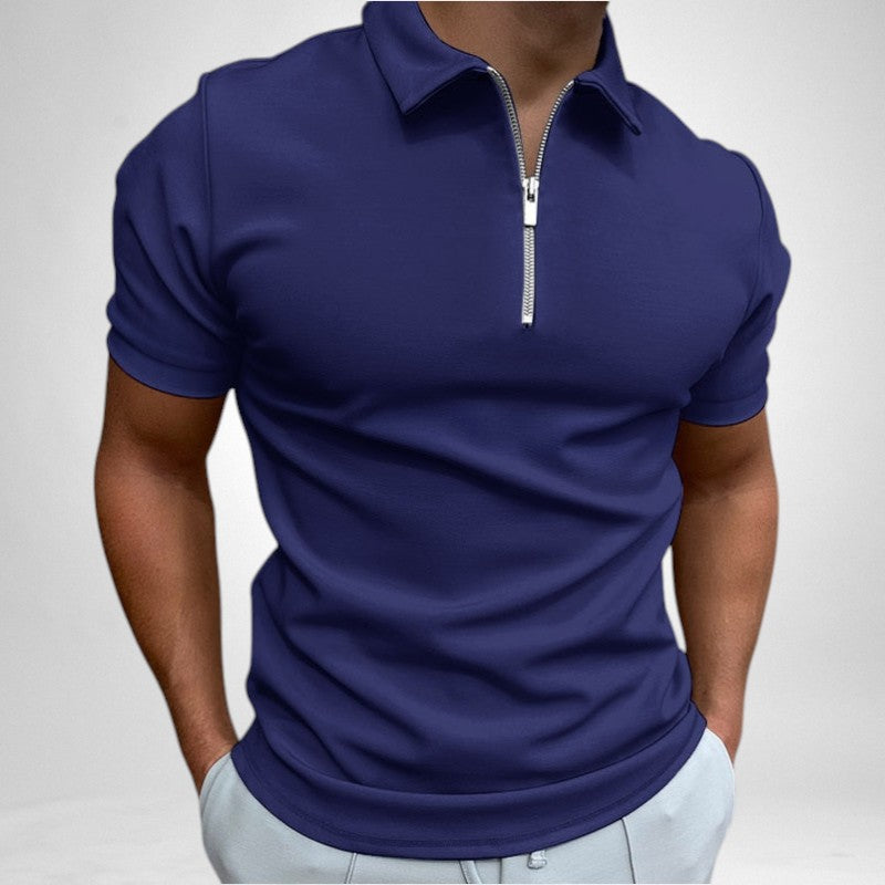 Zip-Up Polo - heren