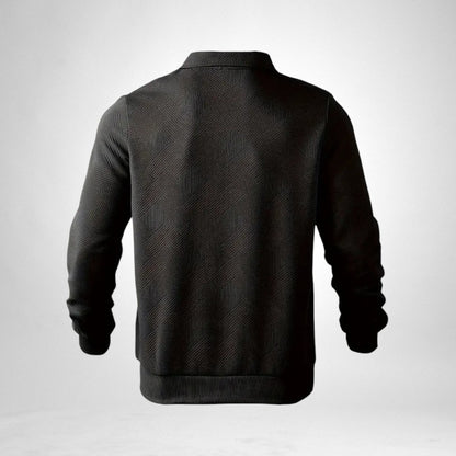 Vintage zip-up sweater - men